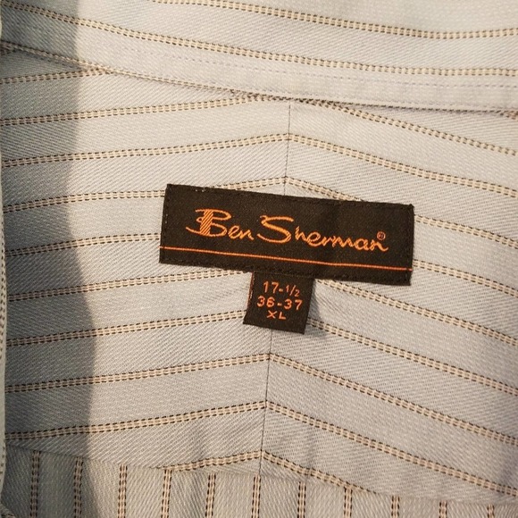 Ben Sherman - Men's Button Down Dress Shirt - Picture 4 of 4